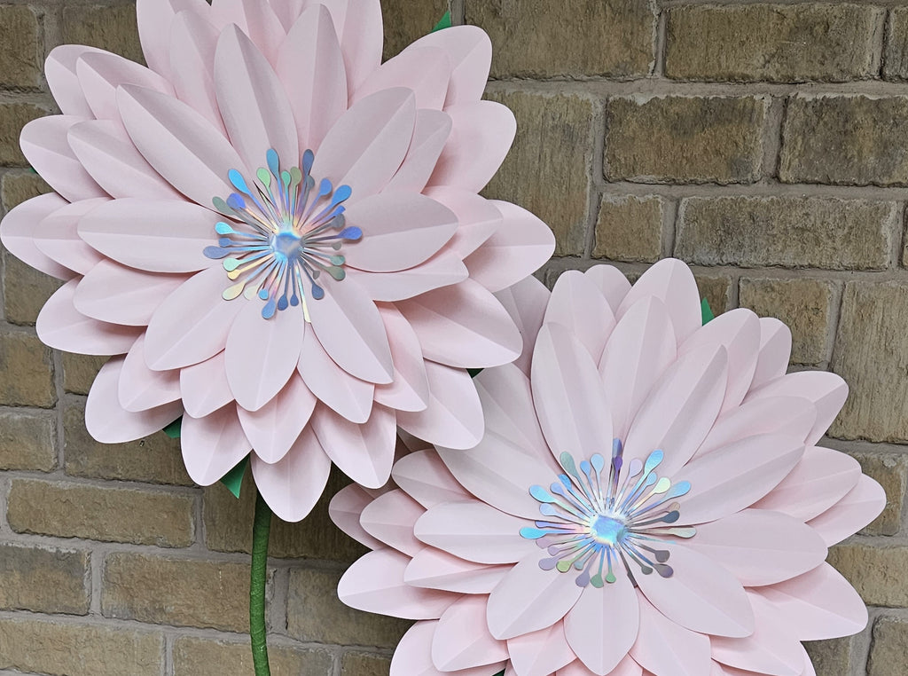 Giant Free Standing Paper Flowers